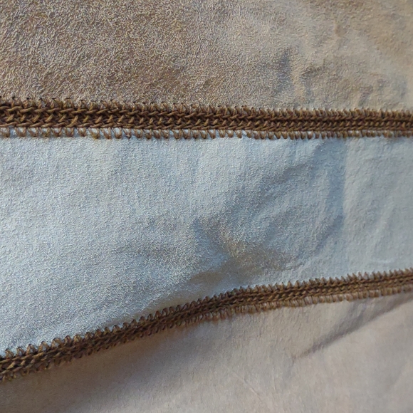 Awesome 100% LIKE Leather Skirt Size 7/8 - Picture 2 of 6